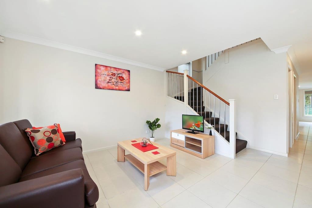 Second Living Area with Double Sofa Bed