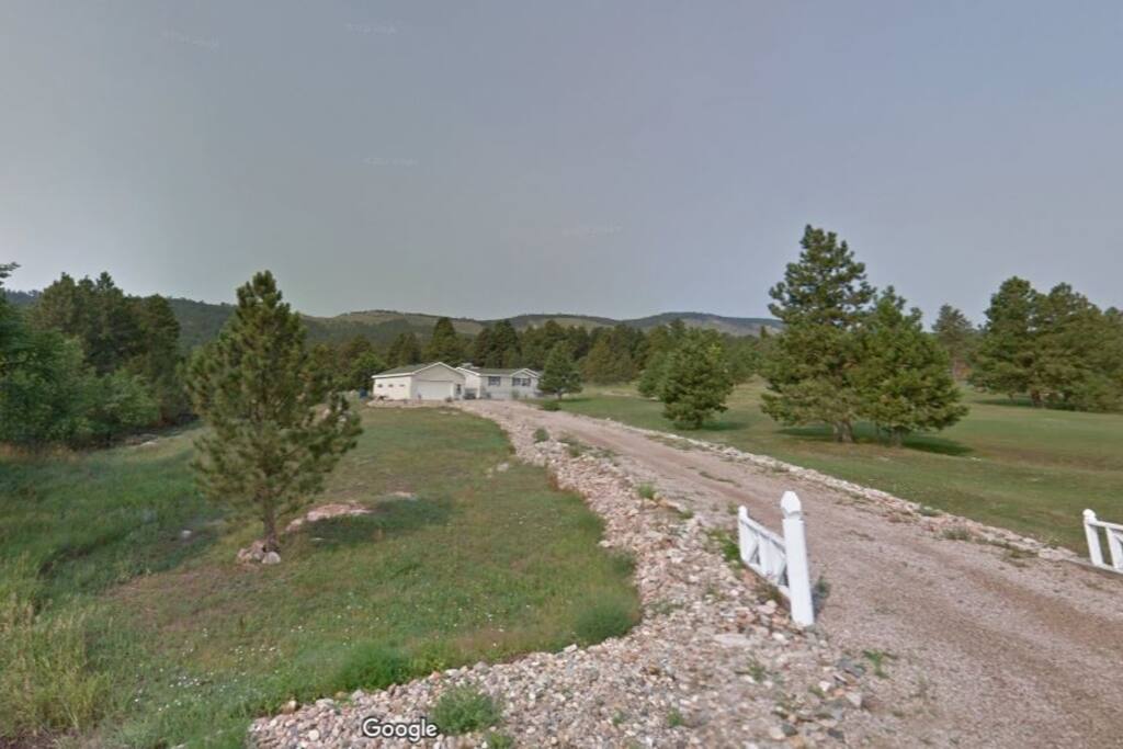 Driveway View from Doe Draw