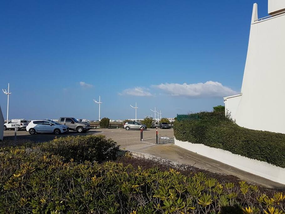 Parking de la résidence