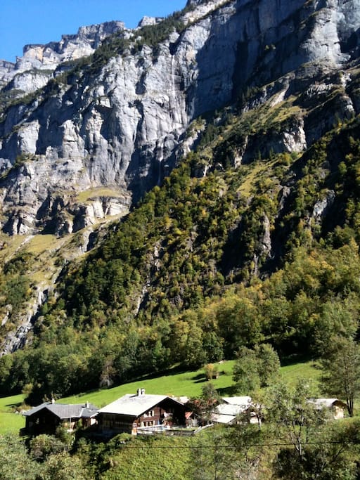 Our little hamlet surrounded by nature.