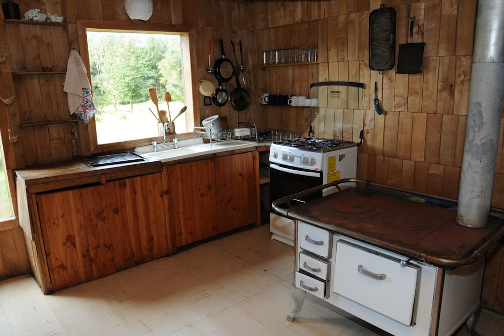 La Minga cocina a leña