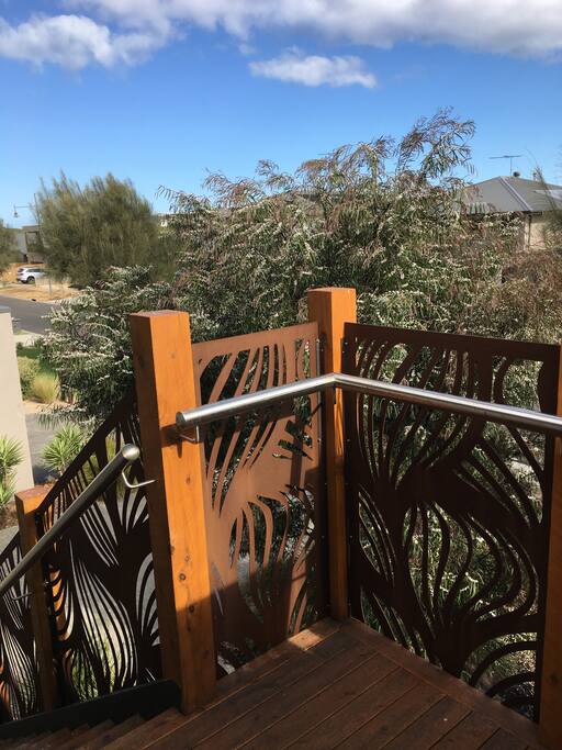 Private balcony view 100 metres from The Sands Resort