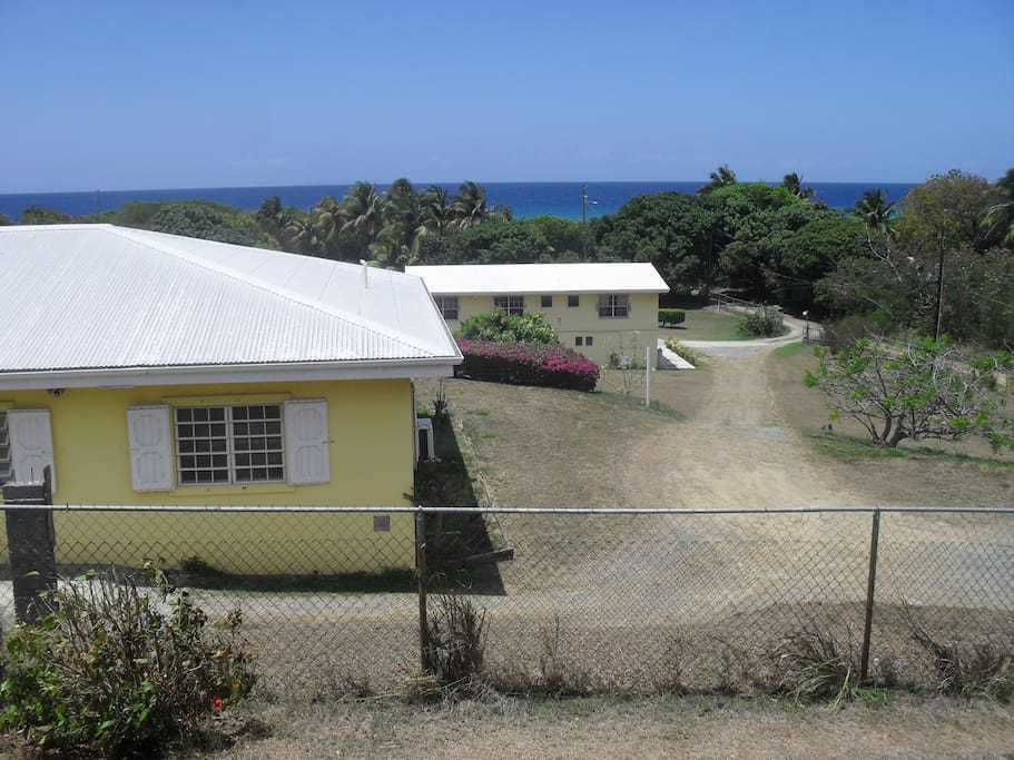 Neighborhood View looking from the front of the house. Easy walk to the beach.