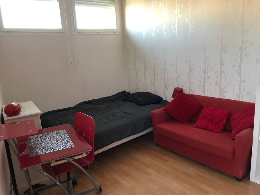 Chambre individuelle au 1er étage sans vis à vis