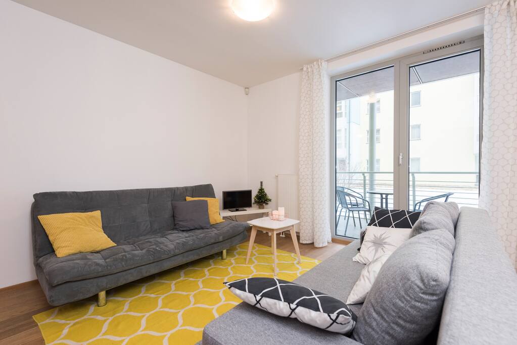 The apartment is suited 2-4 people