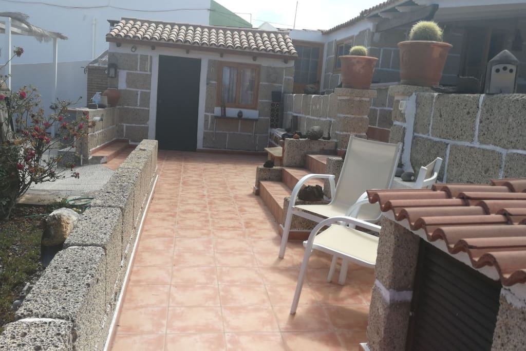 Pasillo exterior