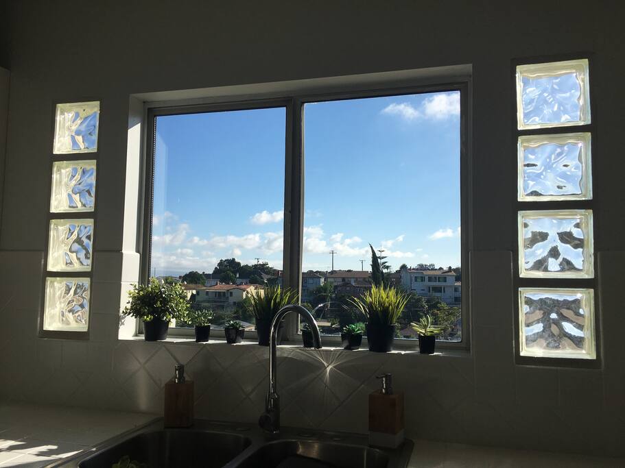 Views from kitchen window