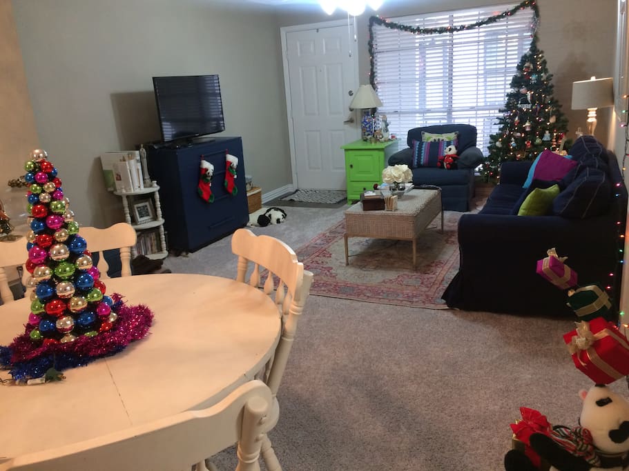 Living room as viewed from the dining room