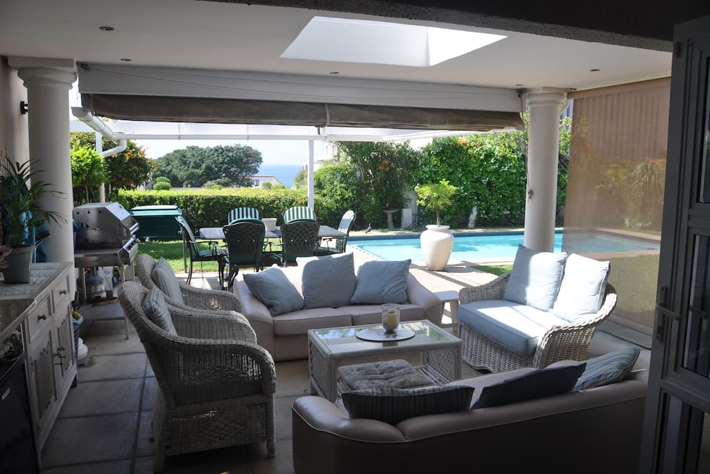 Patio with sea wiew