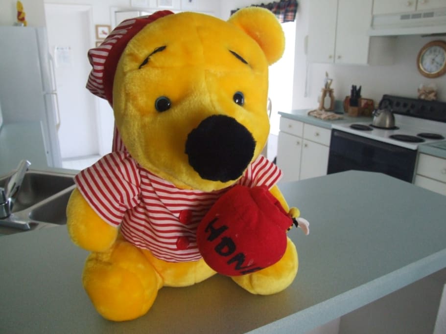 Pooh is waiting