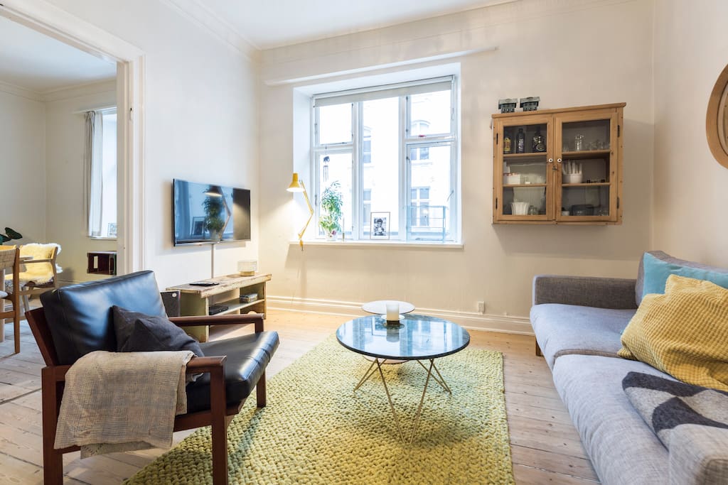 Modern and spatial living room