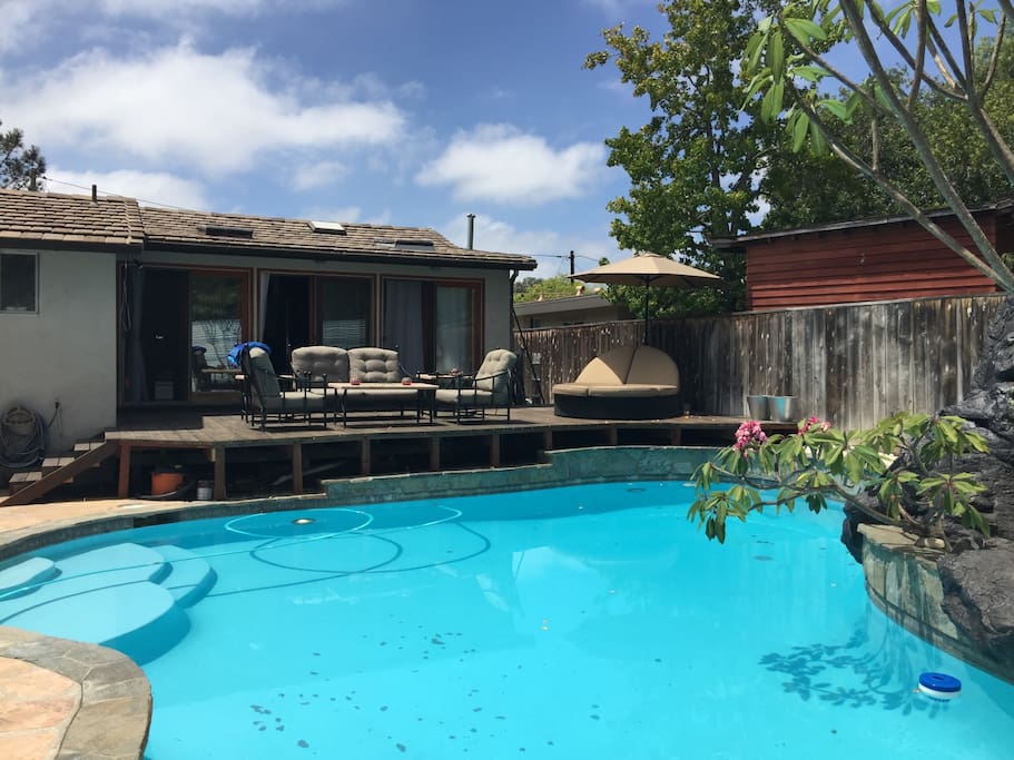 Back yard pool