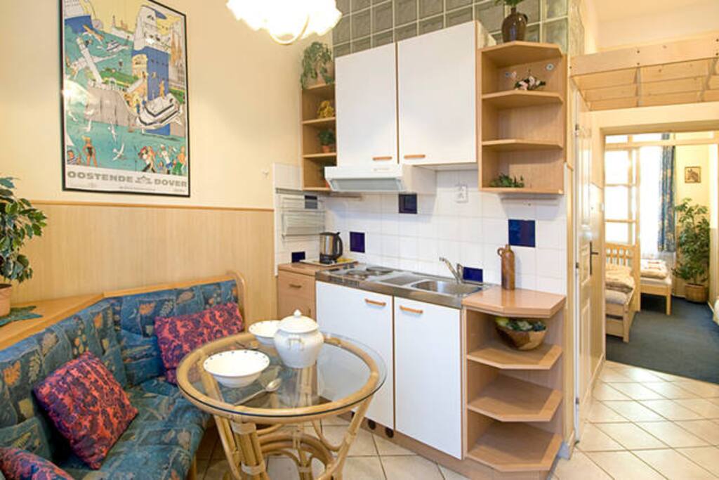 Dining area to have a meal or a cup of coffee