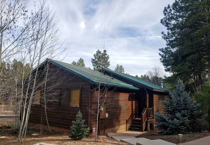 Cabina De Los Pinos With Hot Tub In The Tall Pines Cabins For