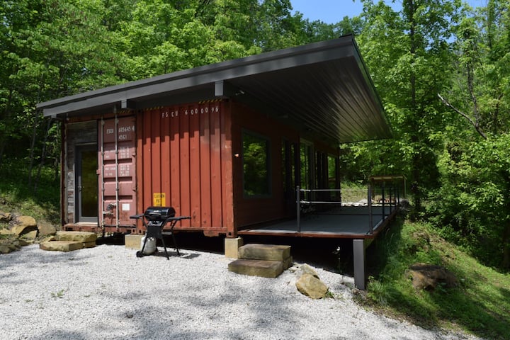 Shipping Container Cabin Cabins For Rent In Slade Kentucky United States