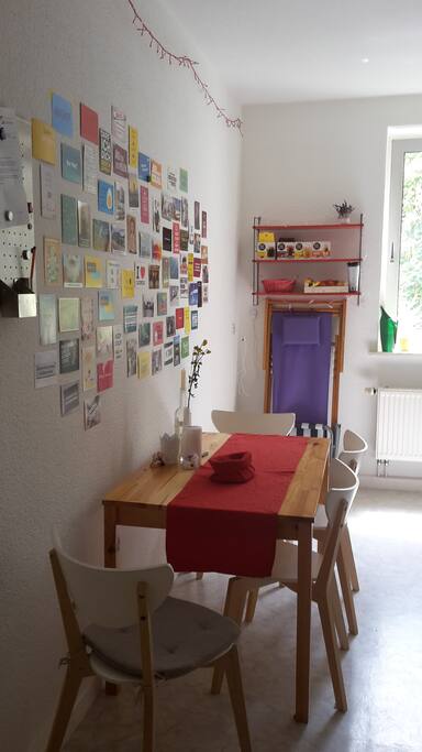 Essbereich in der Küche mit viel Platz