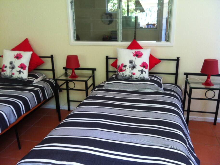 Nice comfortable beds.