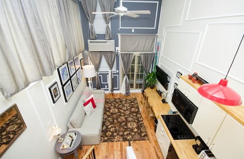 Top Airbnb: Duplex Loft Suite with Patio in Greenpoint