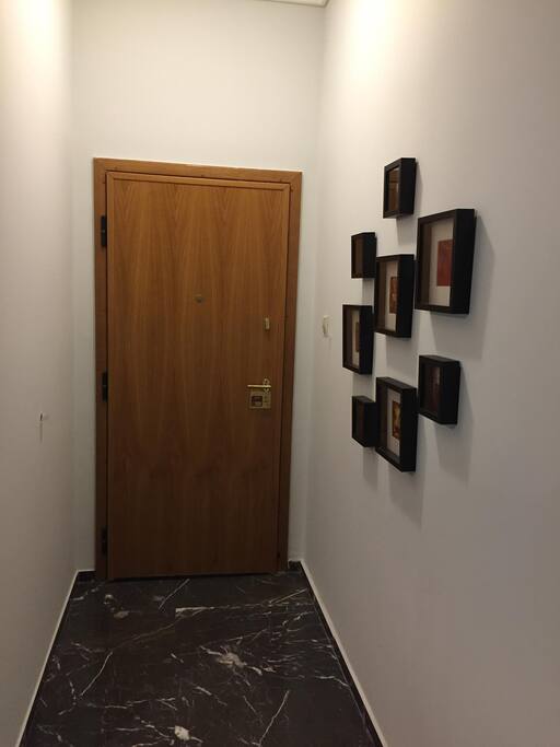 entrance of the appartment