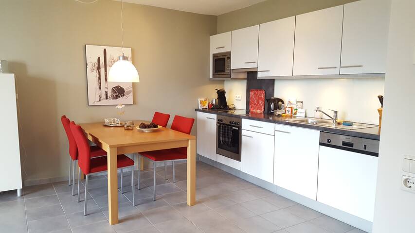 Apartment with terrace and wellness area