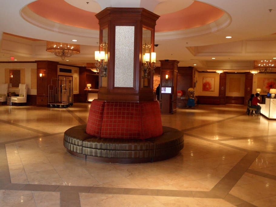 Grand Chateau's First Floor Lobby