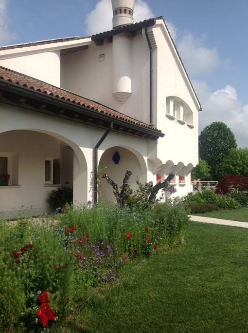 I fiori del B&B La Casa Bianca