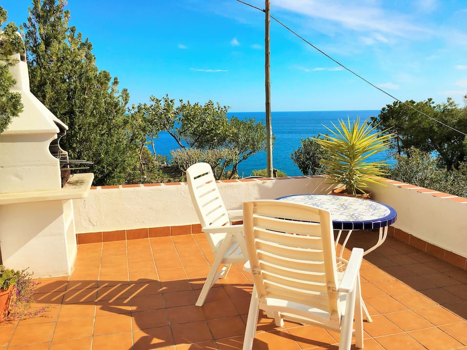 Breakfast terrace