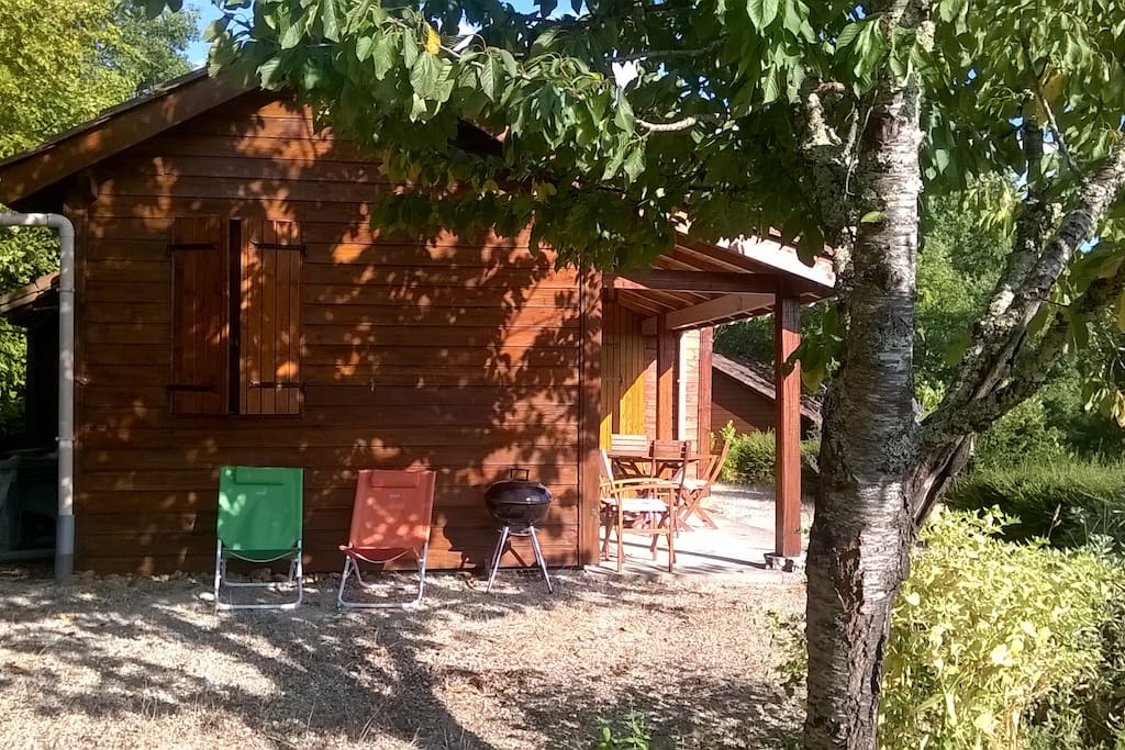 Chalet vue de côté