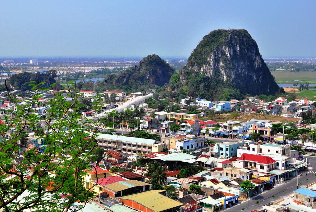 Want to explore the famouse Marble Mountains? You are only about 10 minute away by cab.