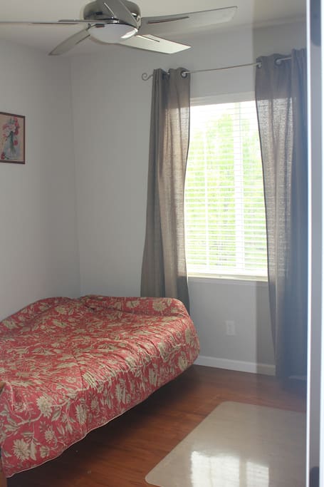 Your room with a twin bed