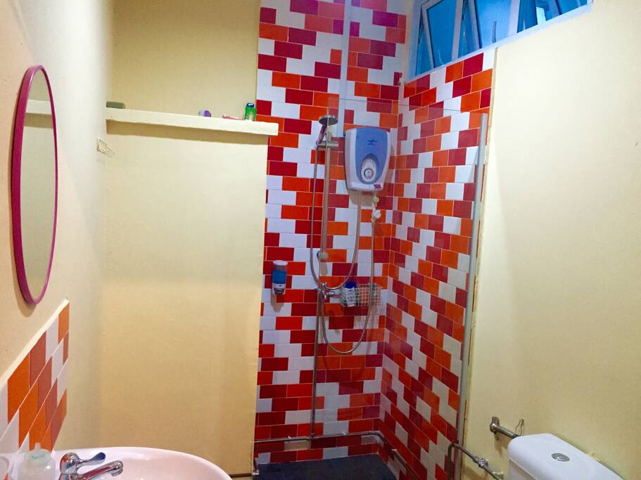 Private ensuite shower and toilet