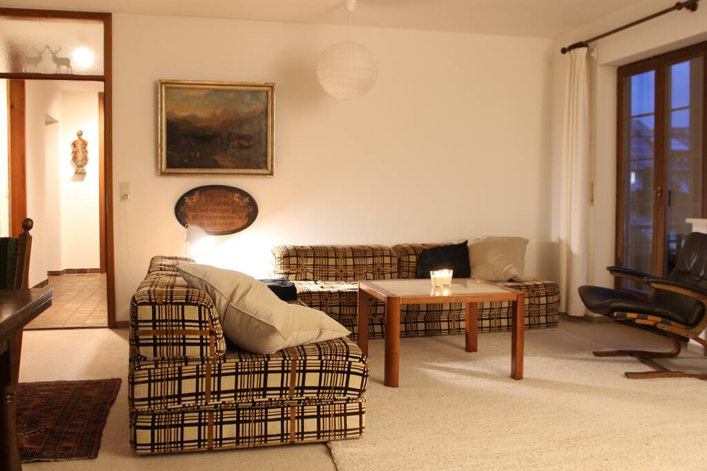 abends im Wohnzimmer