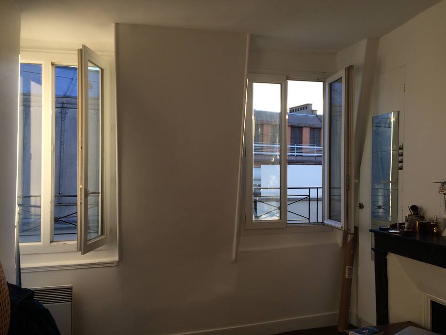 view from the bed / vue depuis le lit