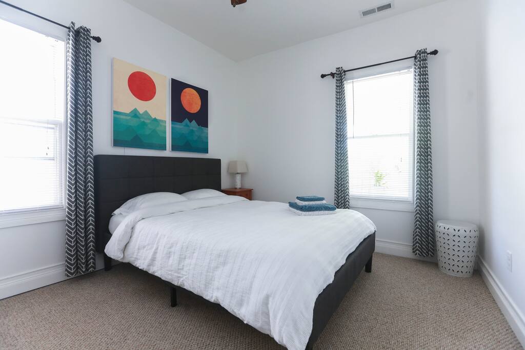 Enjoy a tranquil night's sleep in your private bedroom.