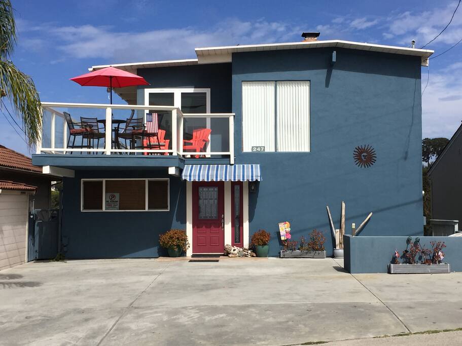 Street view of house front