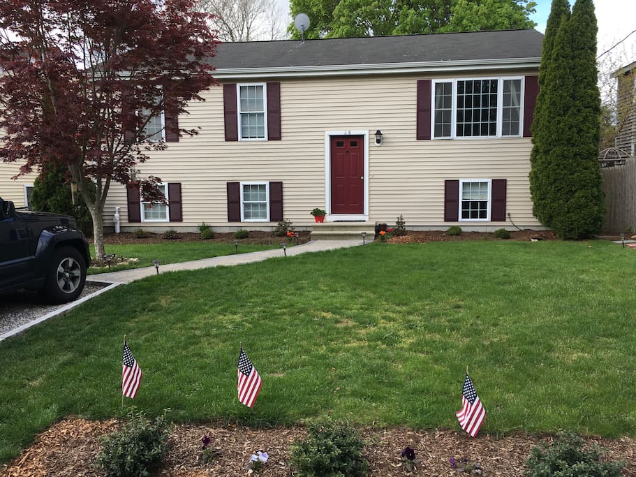 Hubs has done a great job with the lawn!