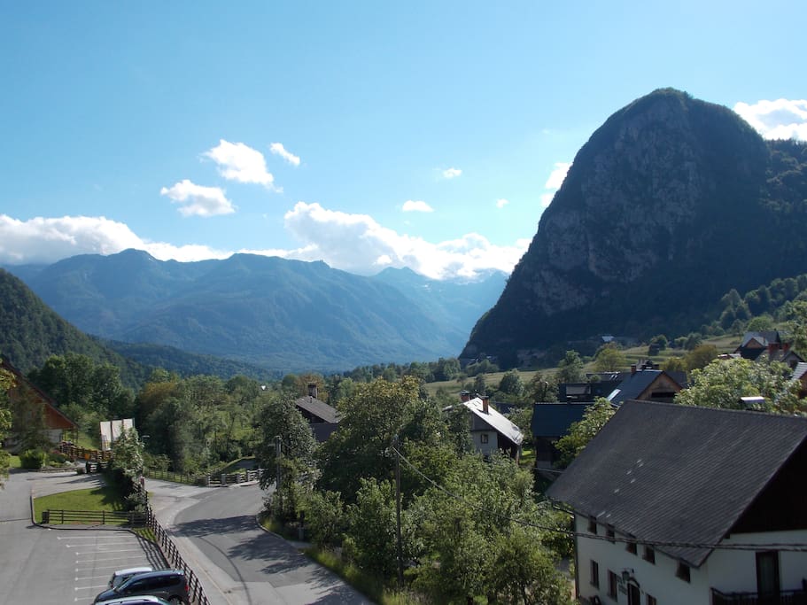 Julian Alps - amazing view from appartment balcony A