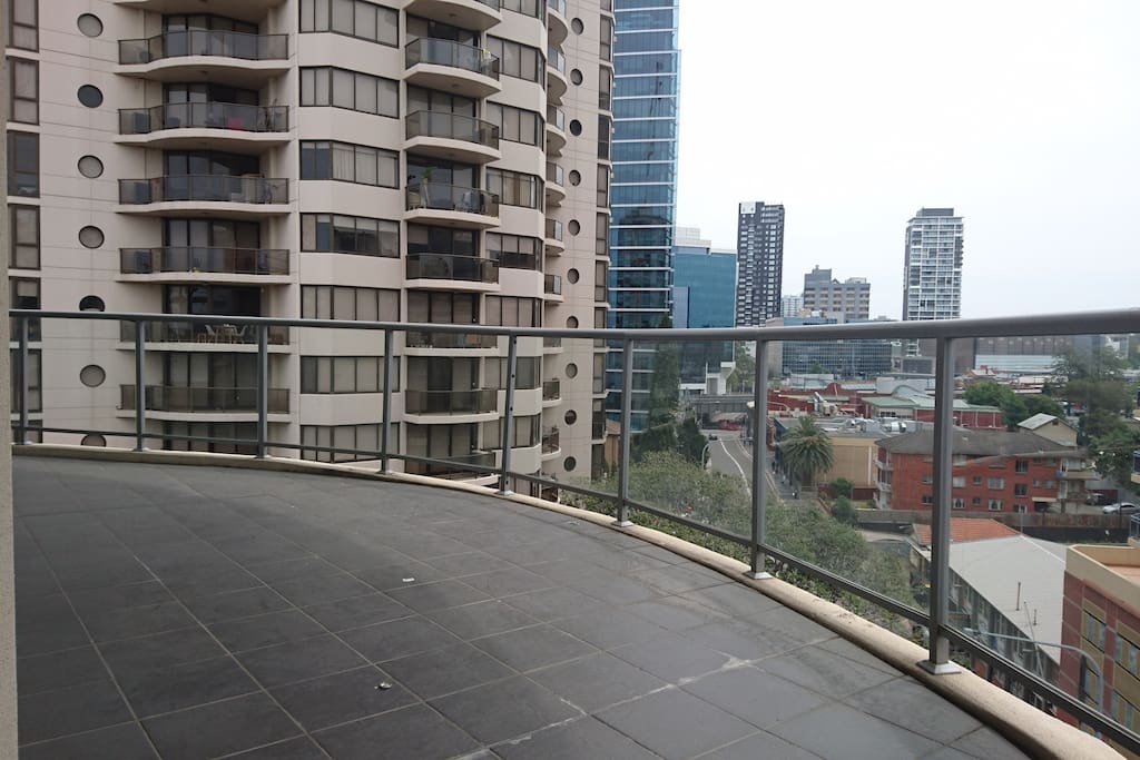 Huge balcony