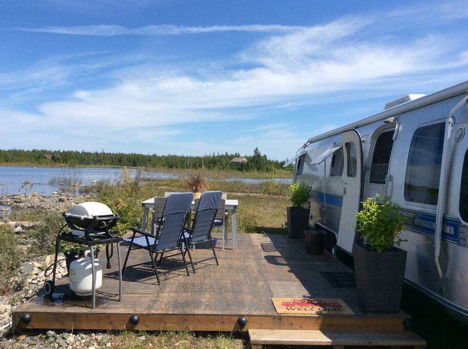 Private Deck and BBQ