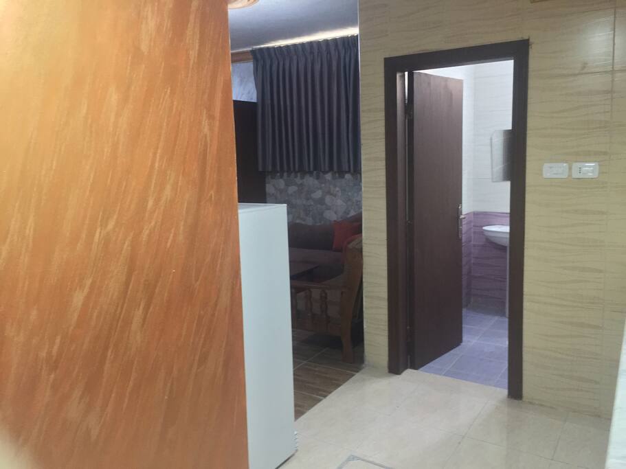 Home entrance and kitchen