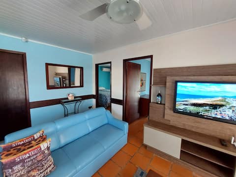 Popular Airbnb listing: Beach House on the BLUE Corner, 3 bedrooms/Wi-Fi 600M in Pontal Do Paraná