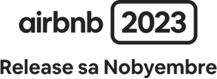 Airbnb 2023 Release sa Nobyembre