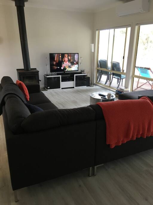 spacious living area