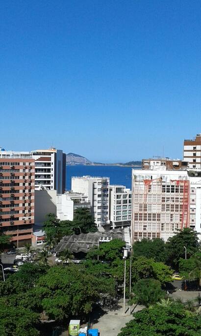 Vista para o mar de Ipanema