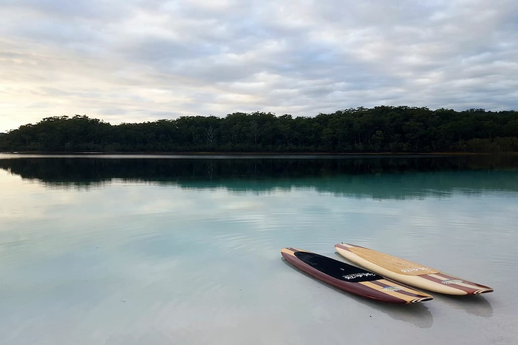 Lake Mackenzie early morning SUP