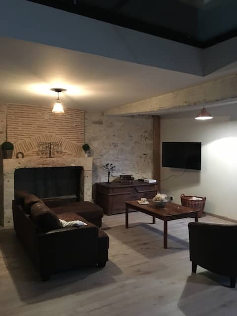 Ô Coeur d'Issigeac, spacious loft