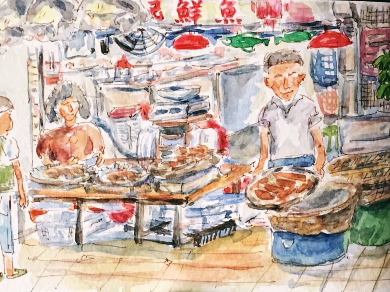 默默手绘香港 感受街市独有的生活气息 香港旅游攻略 尽在airbnb爱彼迎