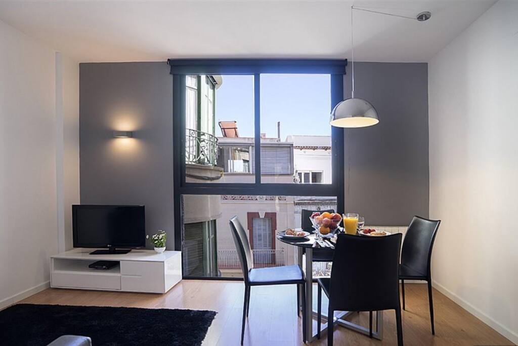 living and dining room