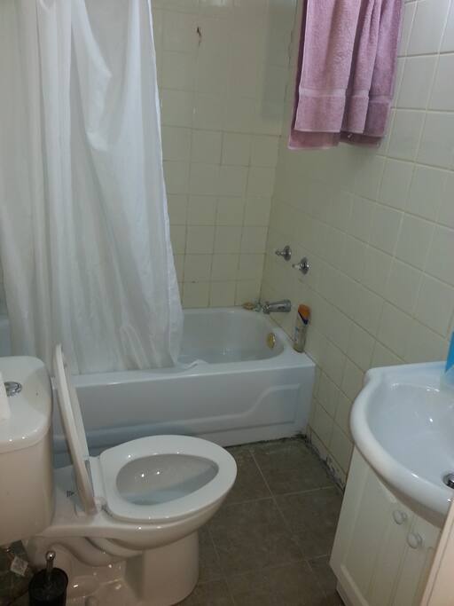 Basement washroom