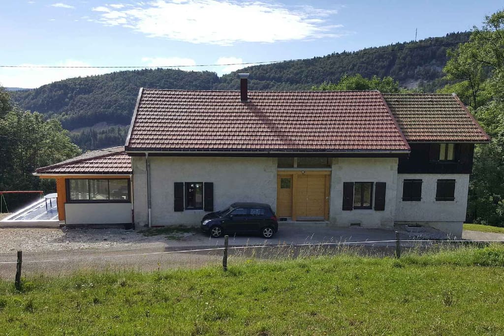 la ferme rénovée en 2016